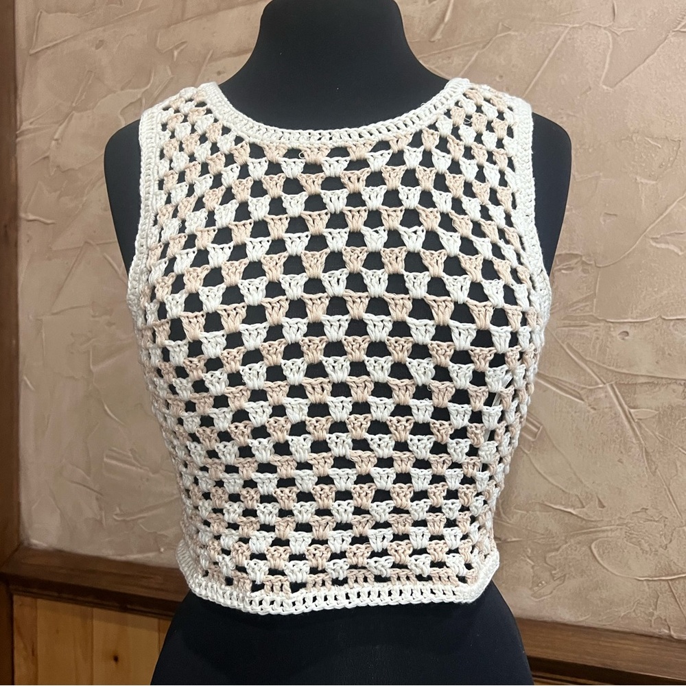 BOUTIQUE CLOSEOUT! NWT Crocheted Lace Up